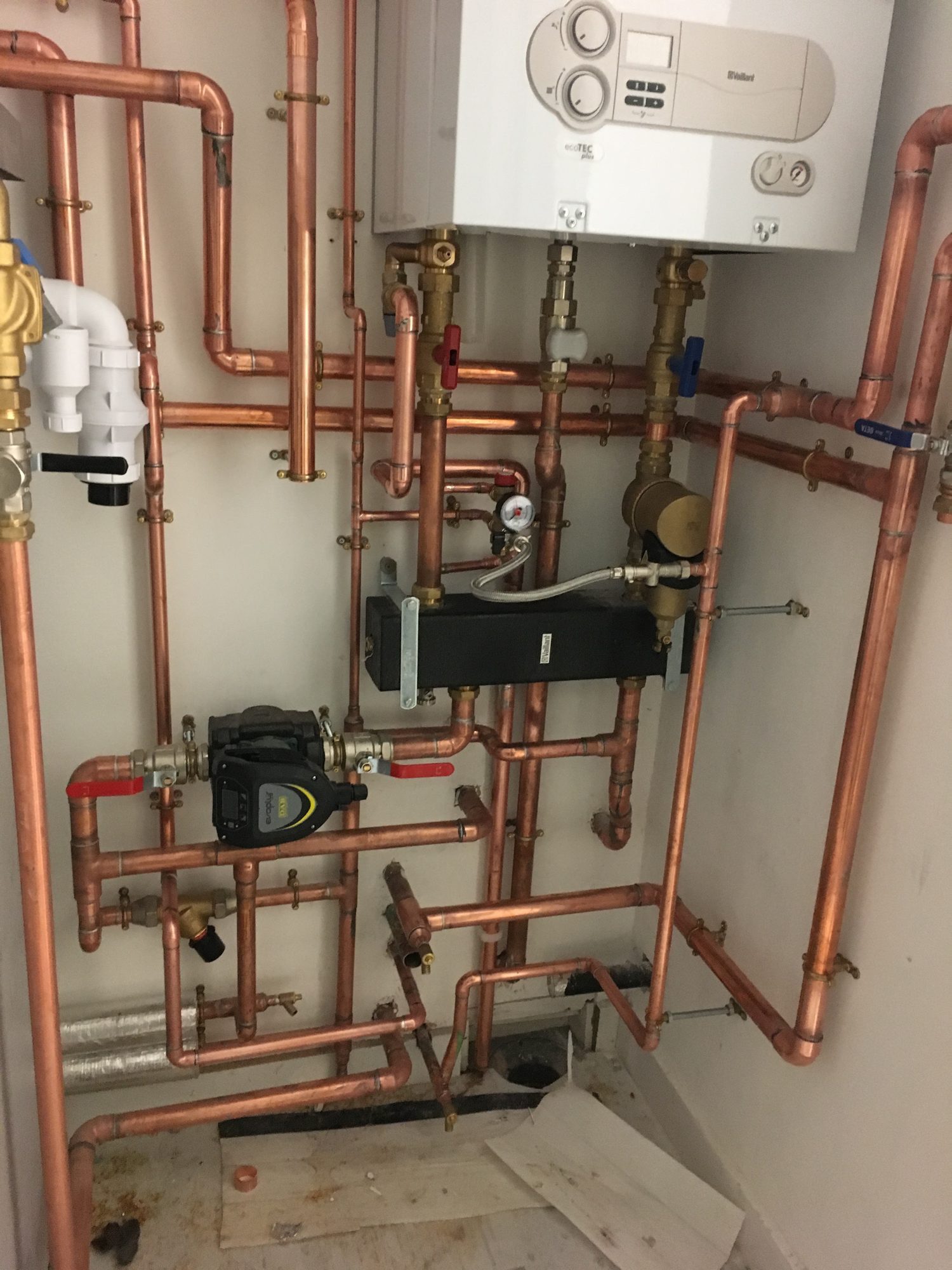 Boiler & pipework